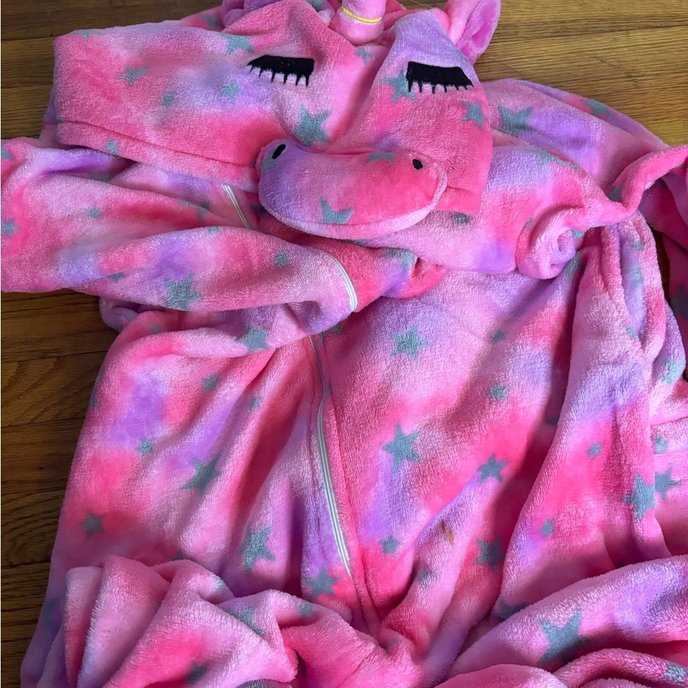 Pink Unicorn adult Pajamas onsesie